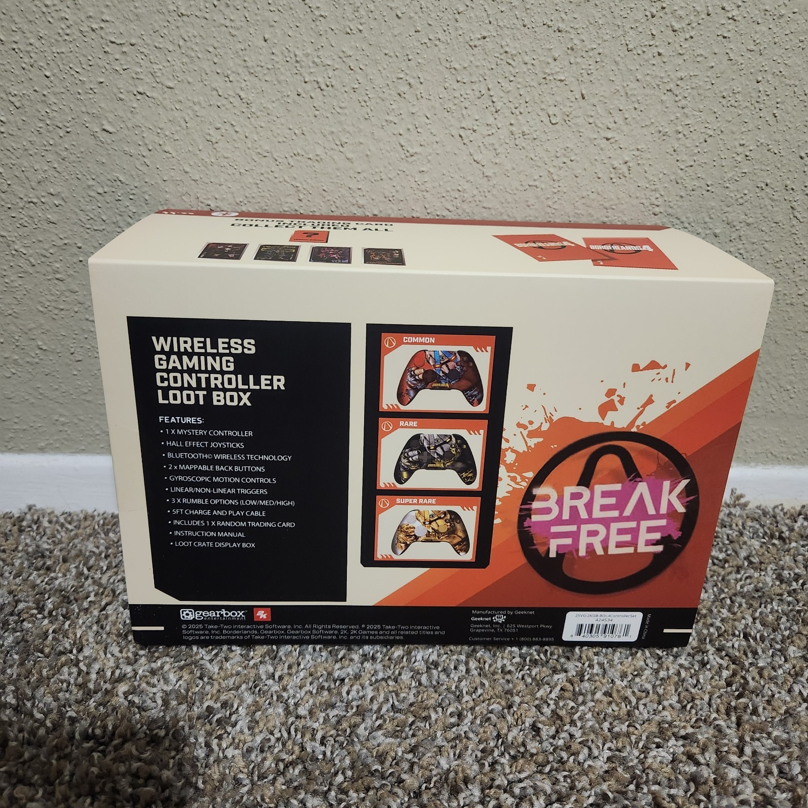 Borderlands Mystery Controller Loot Box -Limited Edition- PC or Nintendo Switch