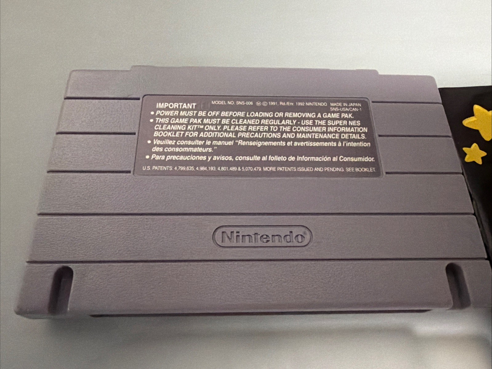 Kirby Super Star Super Nintendo SNES w/Manual Authentic Tested *GREAT LABEL*