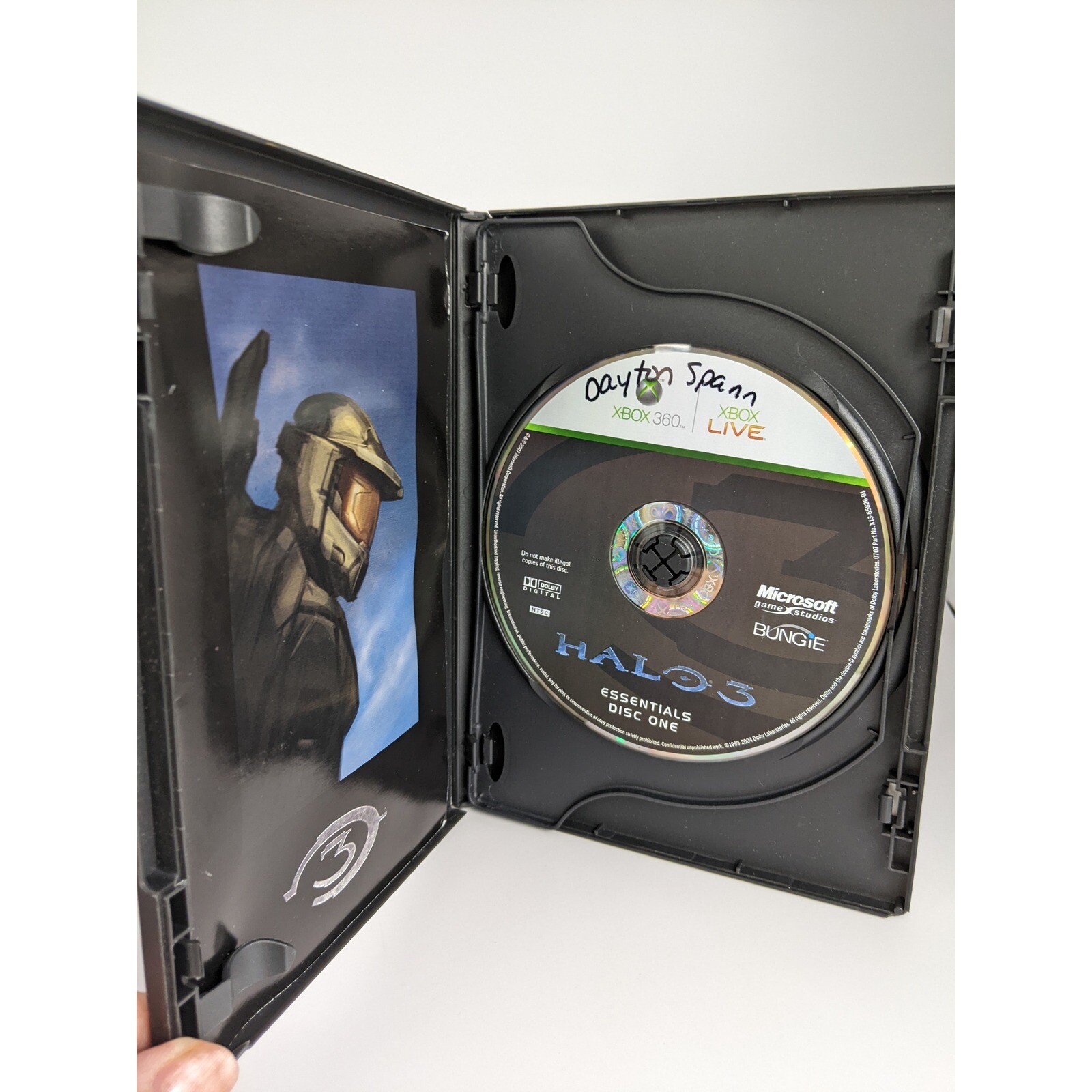 Halo 3 Essentials Xbox 360 Video Game Discs Complete Retro Bungie Microsoft