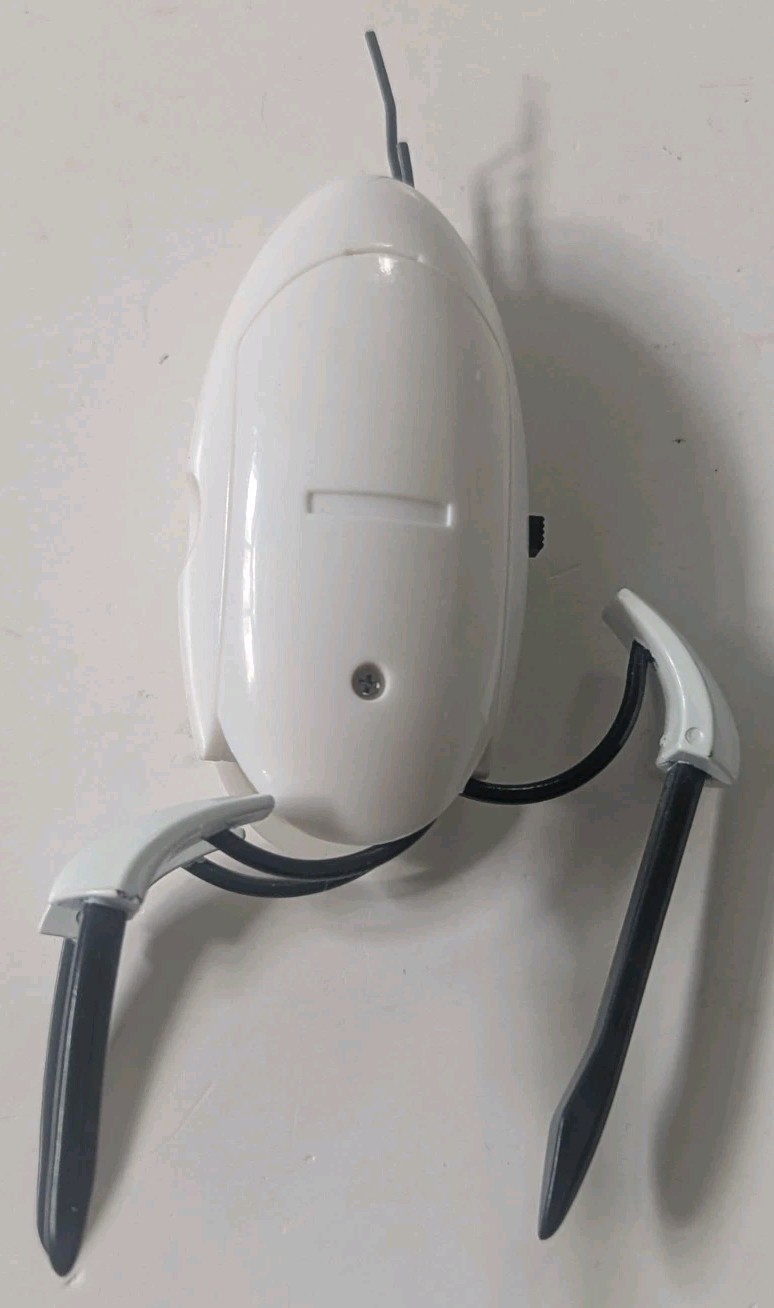 Portal 2 Talking Sentry Turret Aperature Laboratories, LED Flashlight, Pre-Owned