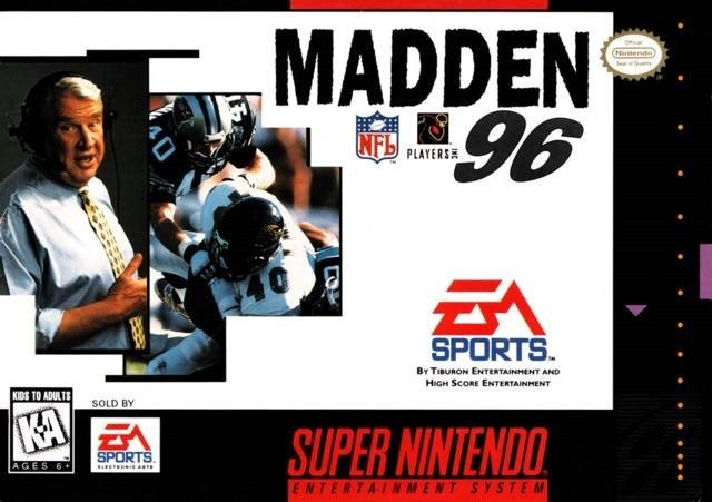Madden NFL 96 – SNES Super Nintendo Game