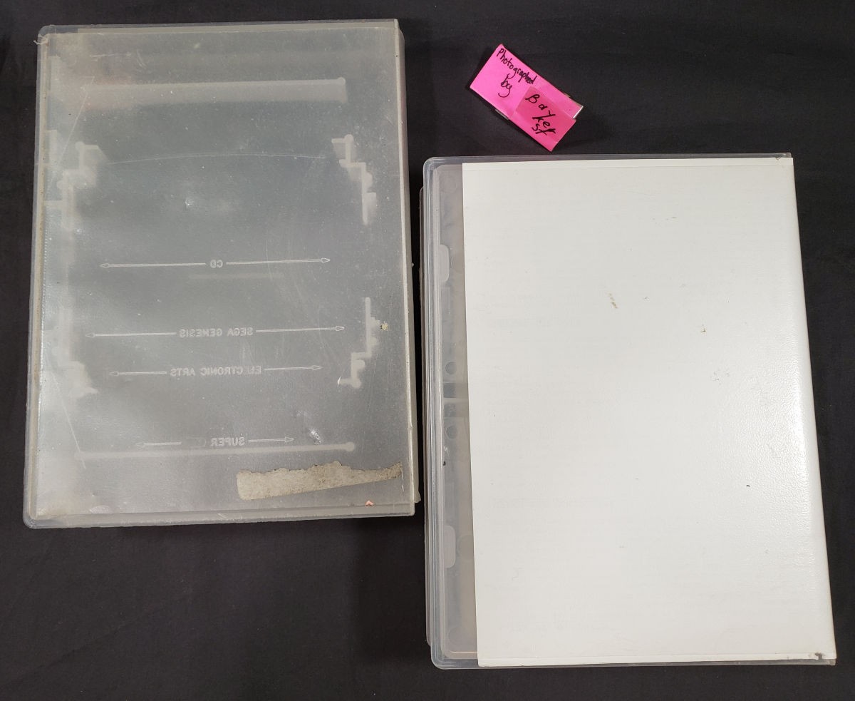 Game Crazy Cartridge Rental Cases SNES SEGA Genesis hard clear plastic case lot