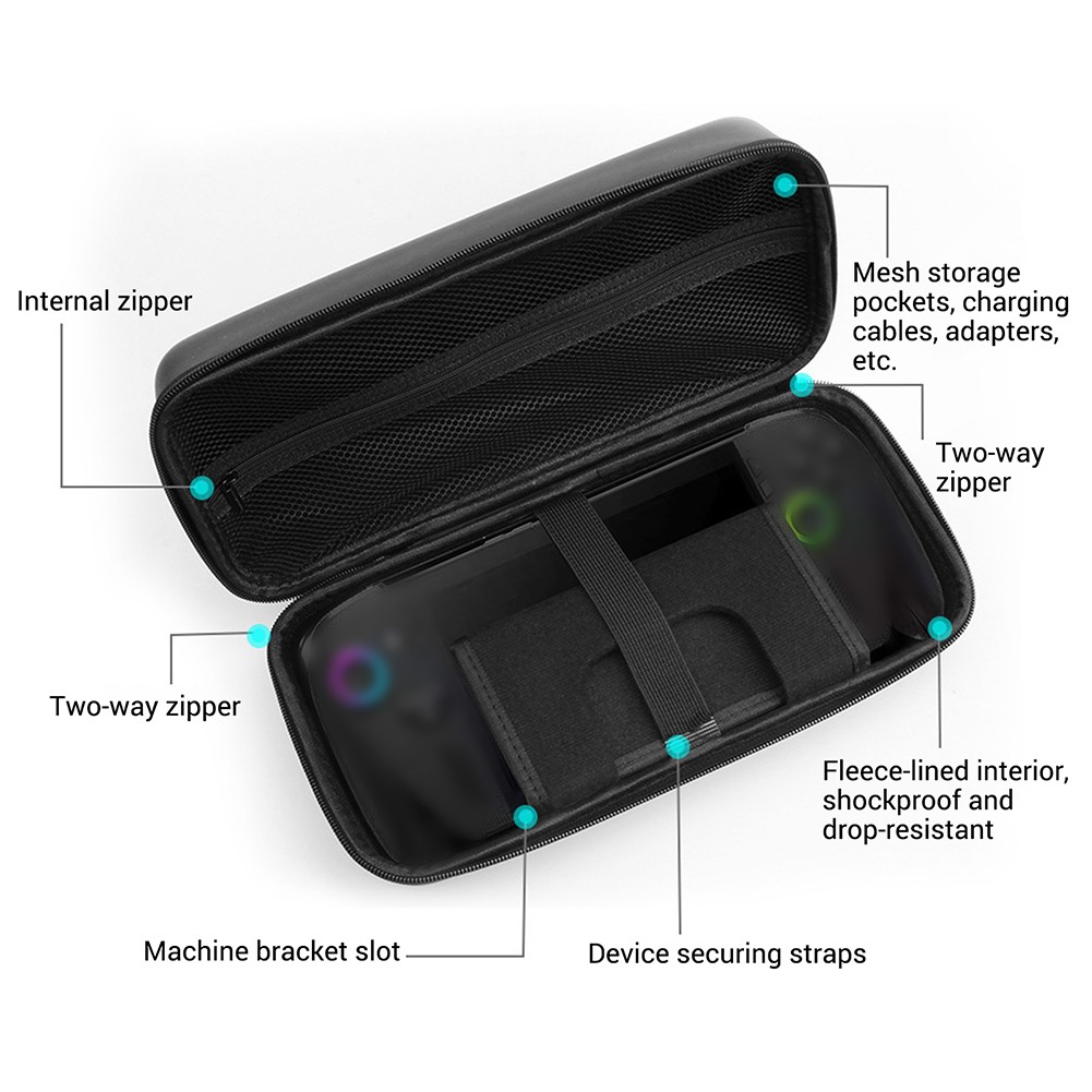 Waterproof Portable Carrying Case for ROG Xbox Ally /Ally X Travel Bag Dustproof