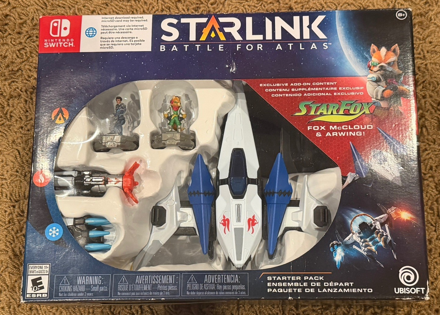 Nintendo Switch Starlink Battle for Atlas Starfox Starter Pack New Star Fox