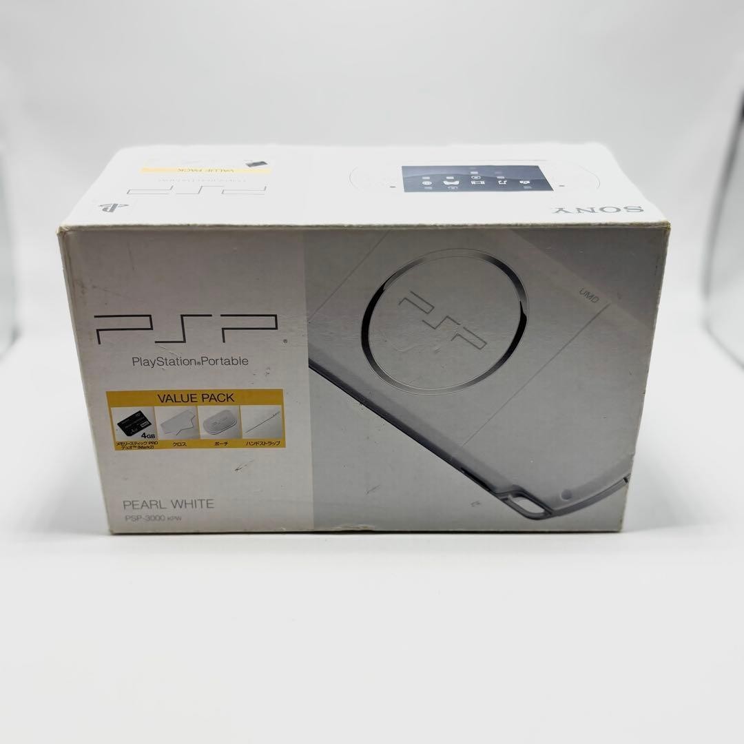 Excellent Sony PSP 3000 Pearl White Boxed
