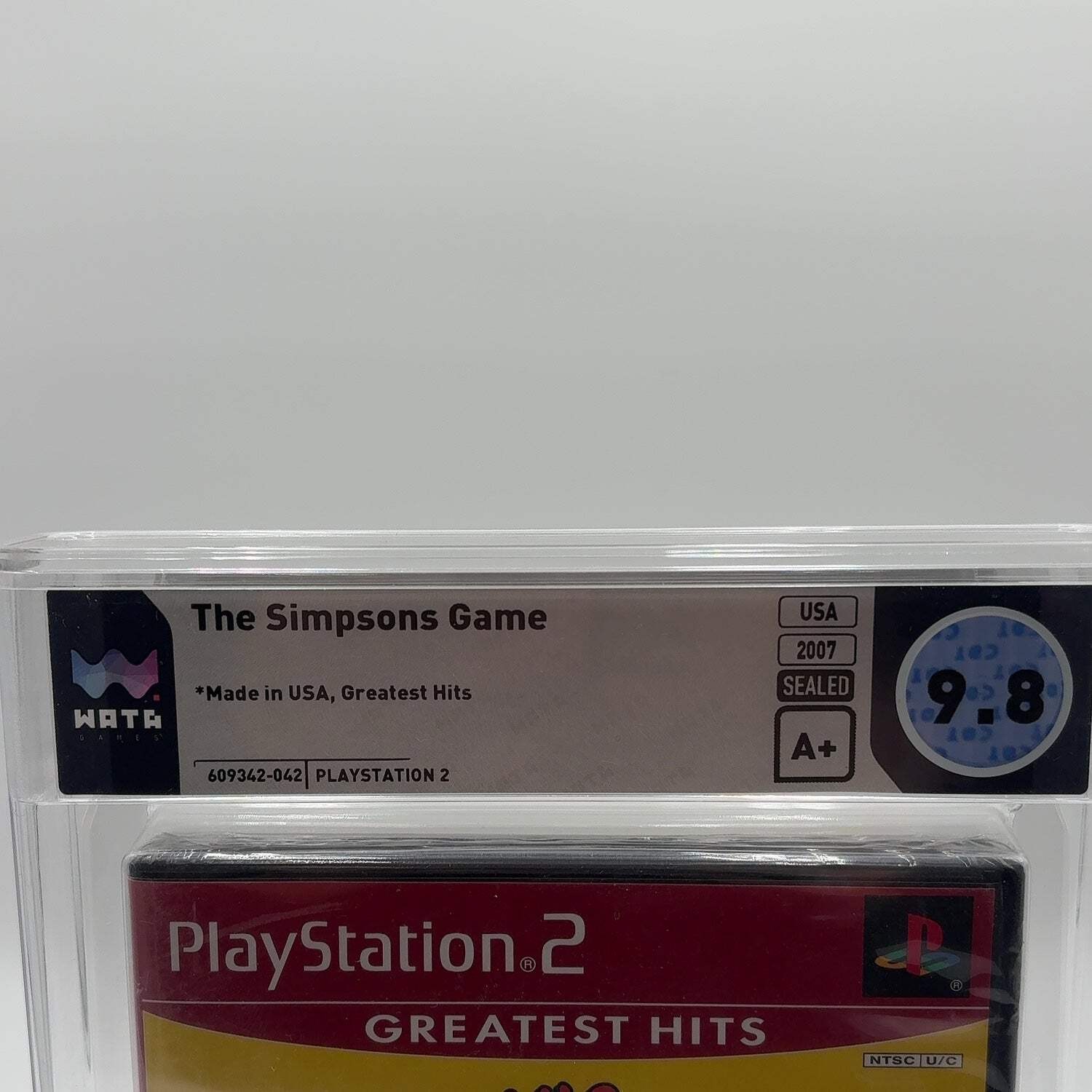 New The Simpsons Game (Sony PlayStation 2 PS2, 2007) 9.8 A+
