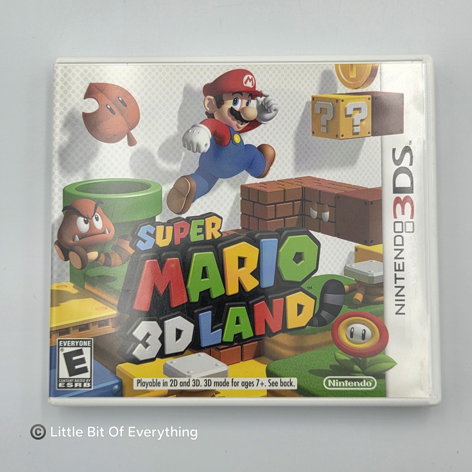 Super Mario 3D Land Nintendo 3DS (2011) – Case & Manual Only! / Free Shipping!