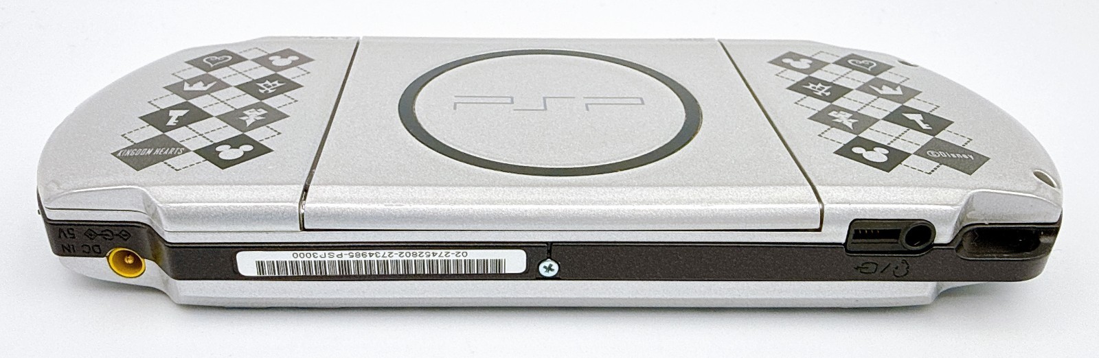 Sony PSP-3000 Console Silver Kingdom Hearts Limited Region Free w/etc -Excellent
