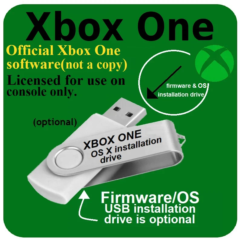 Xbox One X S & Original 1TB Internal Hard Drive 2025 System Software option