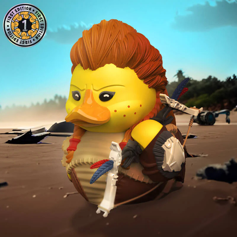 TUBBZ 1st EDITION Horizon Forbidden West: Aloy Collectible Duck Figure rare