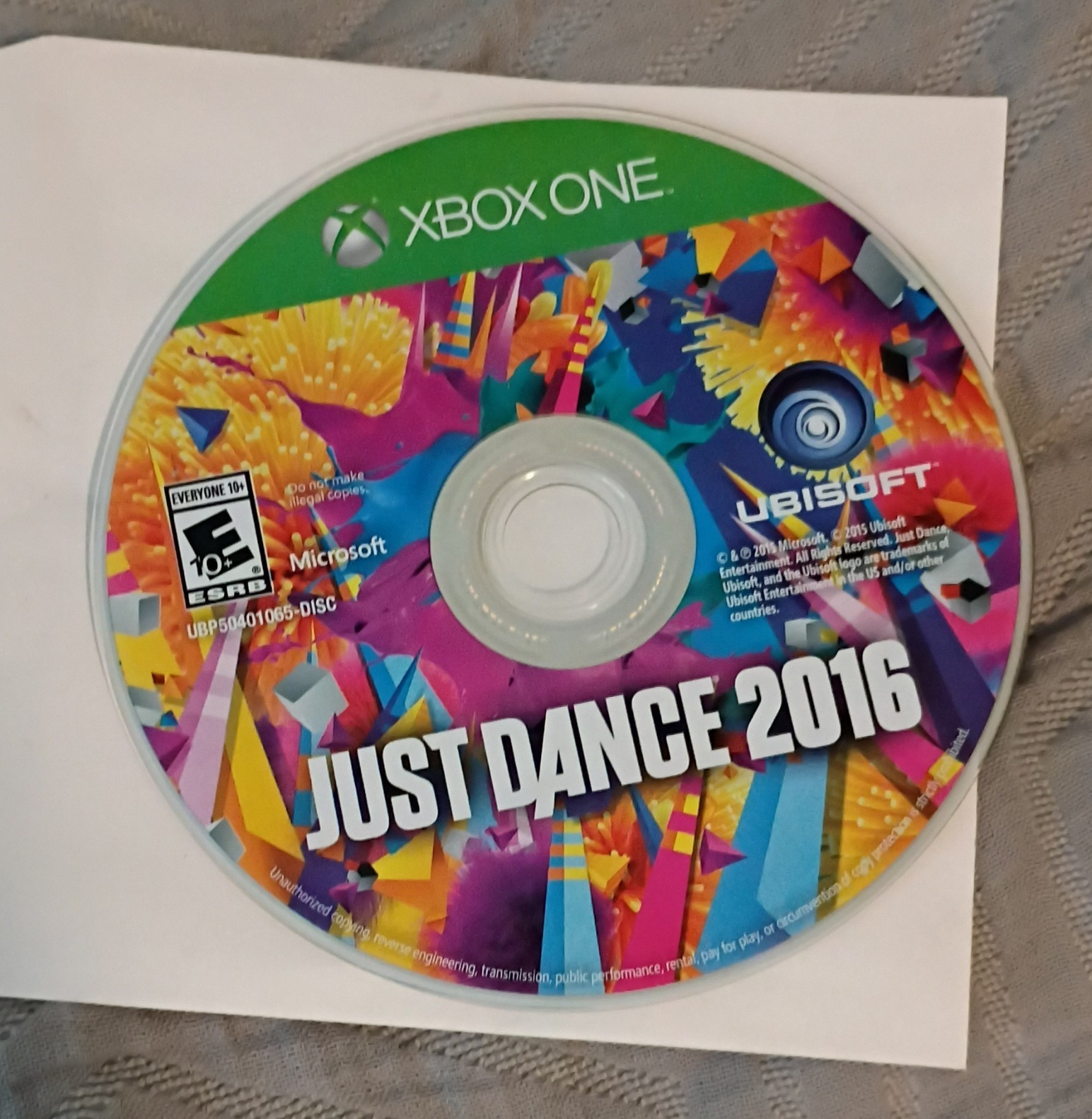 Ubisoft Just Dance 2016 Xbox One Music & Dance E10+ Just Dance Series