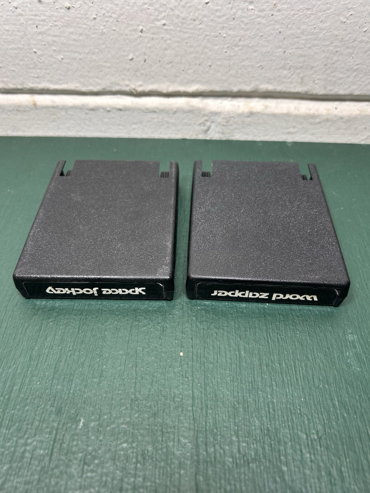 US GAMES VIDTEC Atari 2600 Lot Space Jockey & WORD ZAPPER