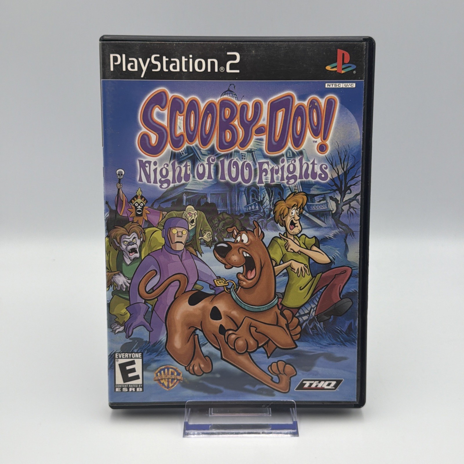 Scooby-Doo! Night of 100 Frights Sony PlayStation 2, 2002, Complete. Black Label