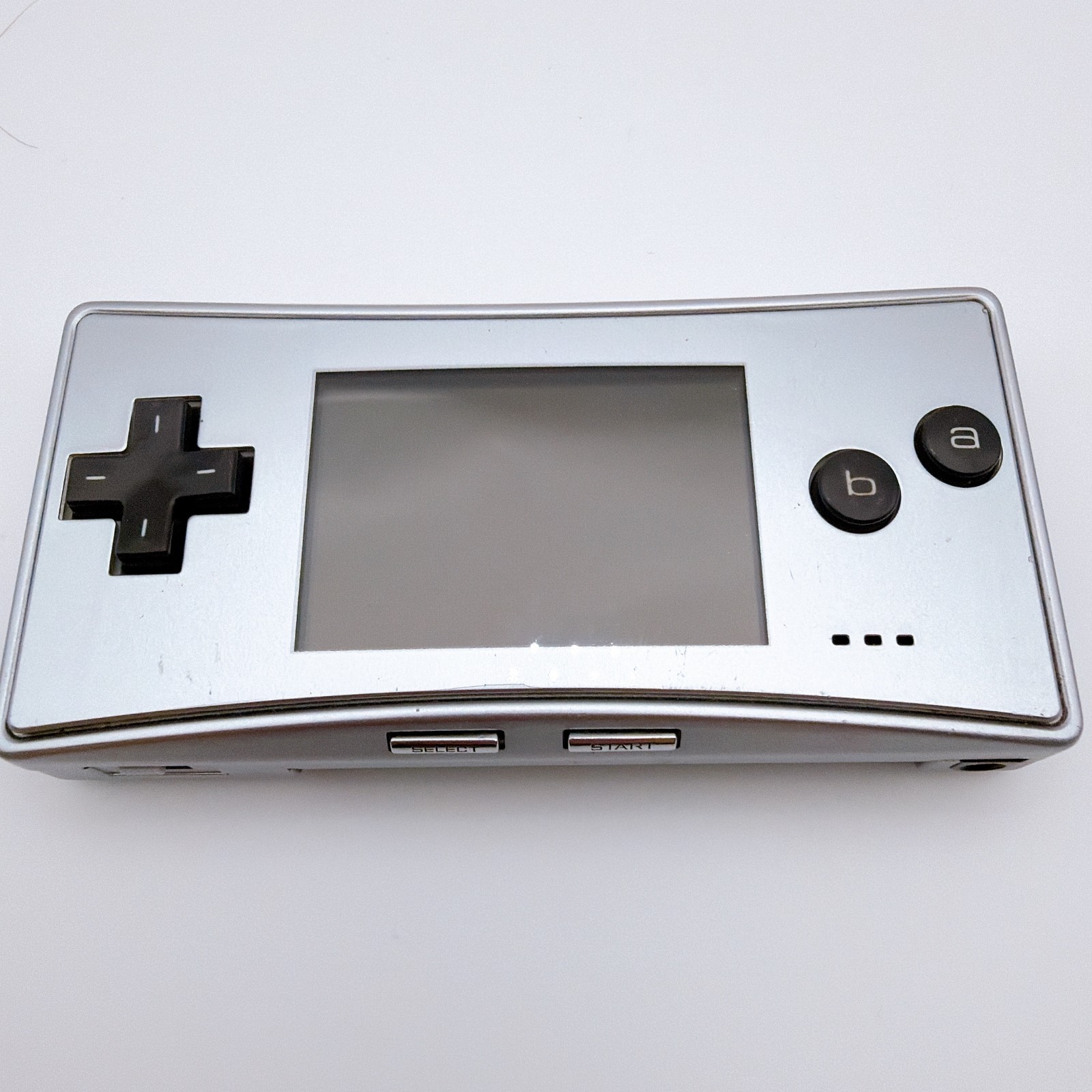 Nintendo Game Boy Micro silver Console Tested Working Japan Clean