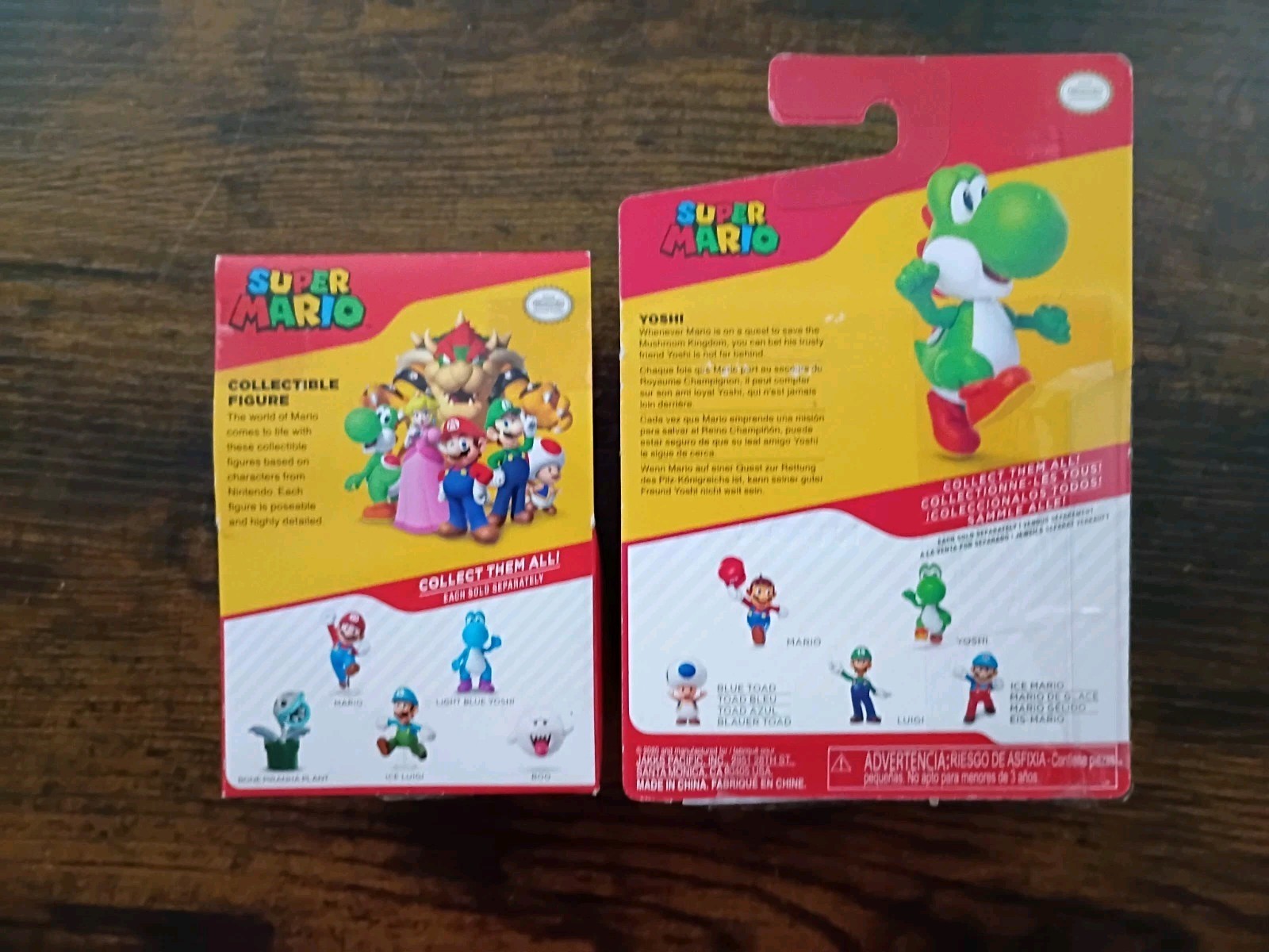 2.5″ YOSHI 7-PK Super Mario World of Nintendo Black Yellow Baby Blue Purple MORE