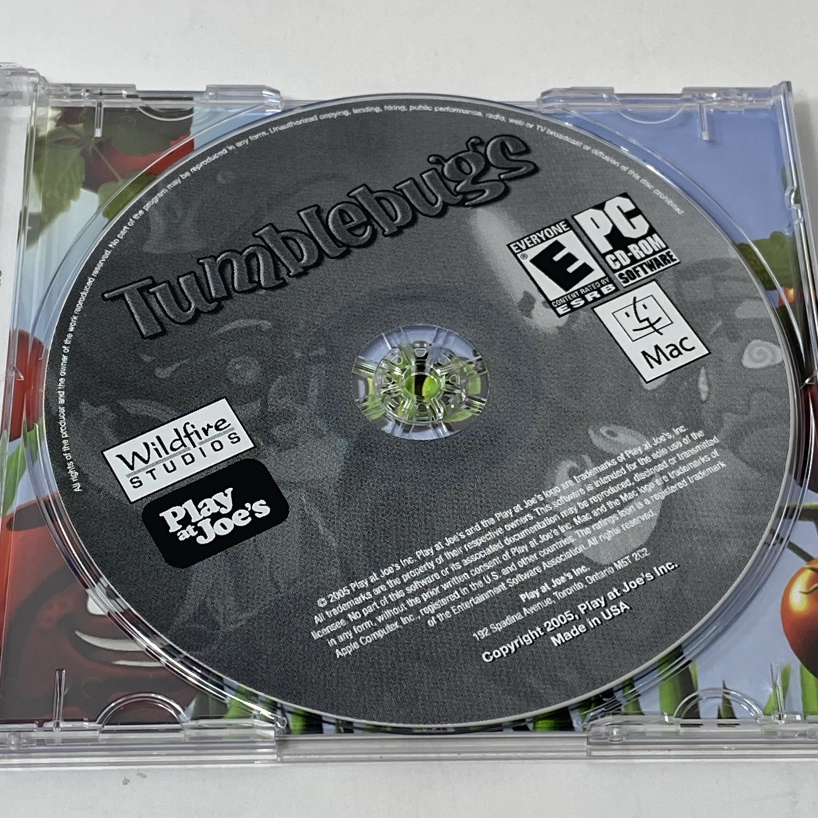 Tumblebugs 1 PC CD-ROM Mac Video Game game 78 Levels Play At Joes