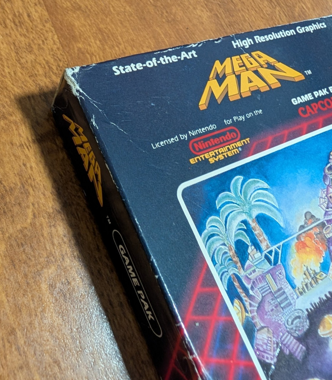Mega Man Nintendo NES CAPCOM