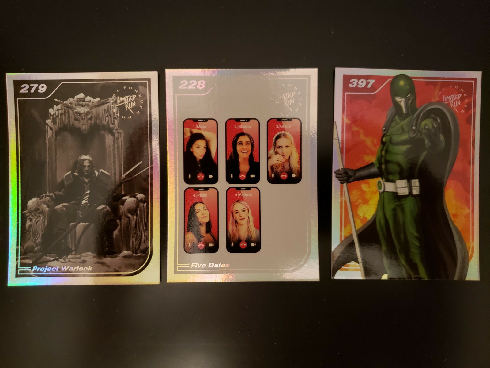 Limited Run Games Trading Card (1 Gold) #279 #228 #397 – Saturday Morning RPG