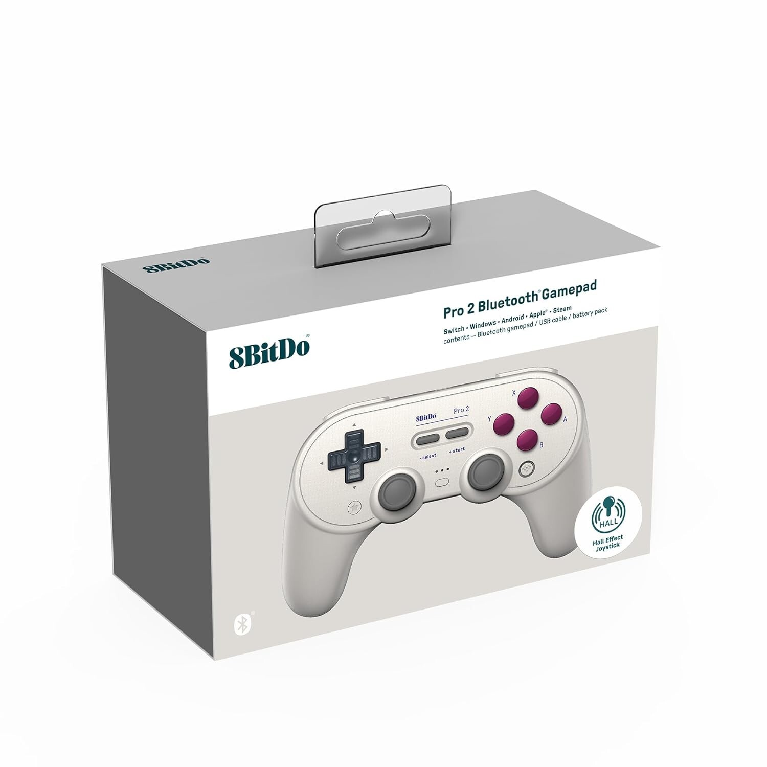 8BitDo Pro 2 Bluetooth Gamepad Hall Edition G Classic Switch Android Apple Steam