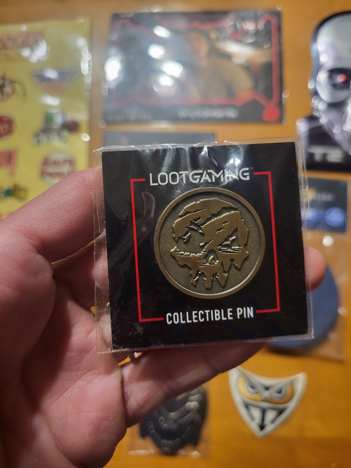 LOT Promo Items Loot Crate Pins Coaster T2 Lost Boys Stranger Things + READ