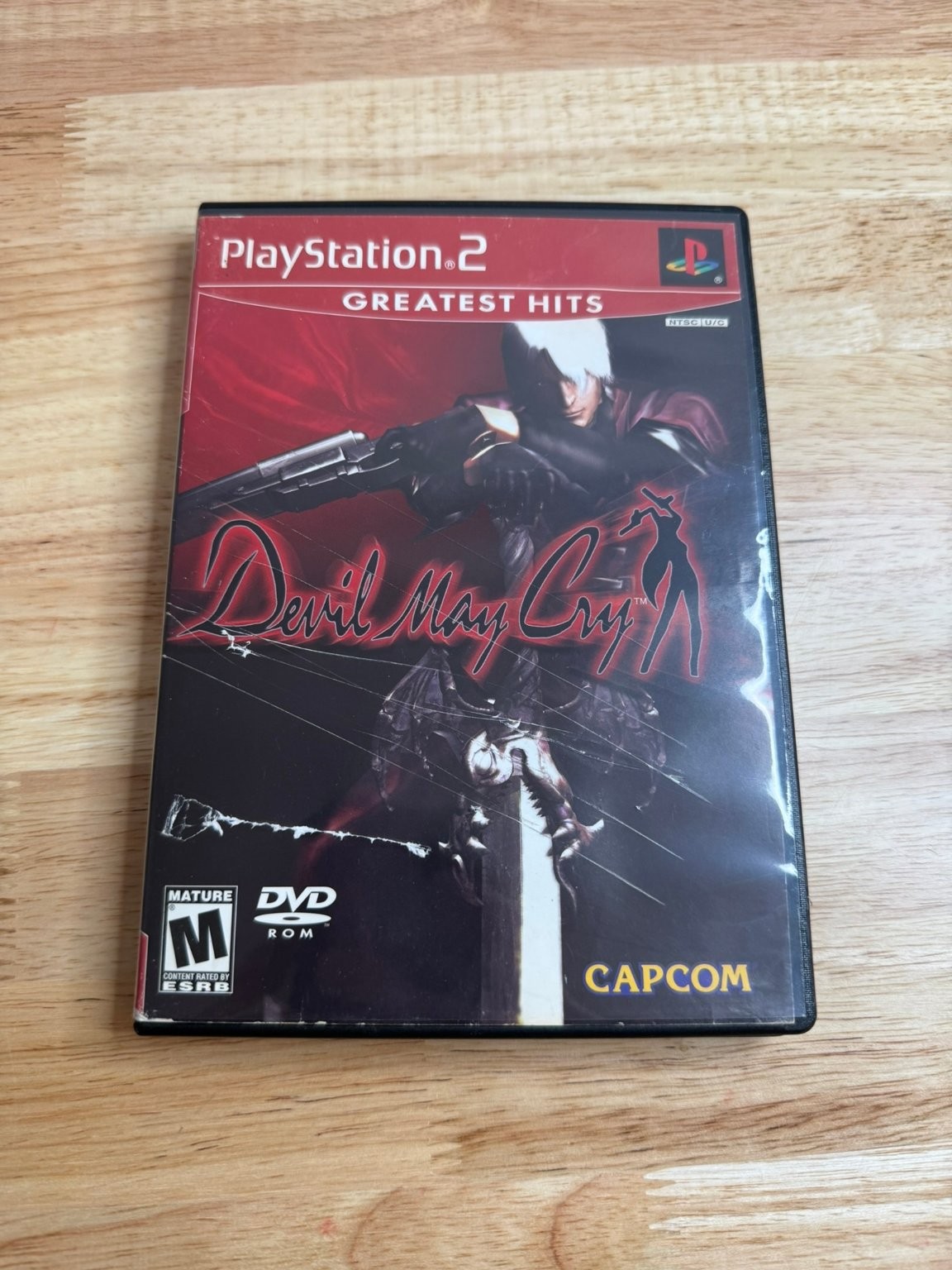 Devil May Cry Greatest Hits PS2 Video Game Capcom Action Dante Hack and Slash