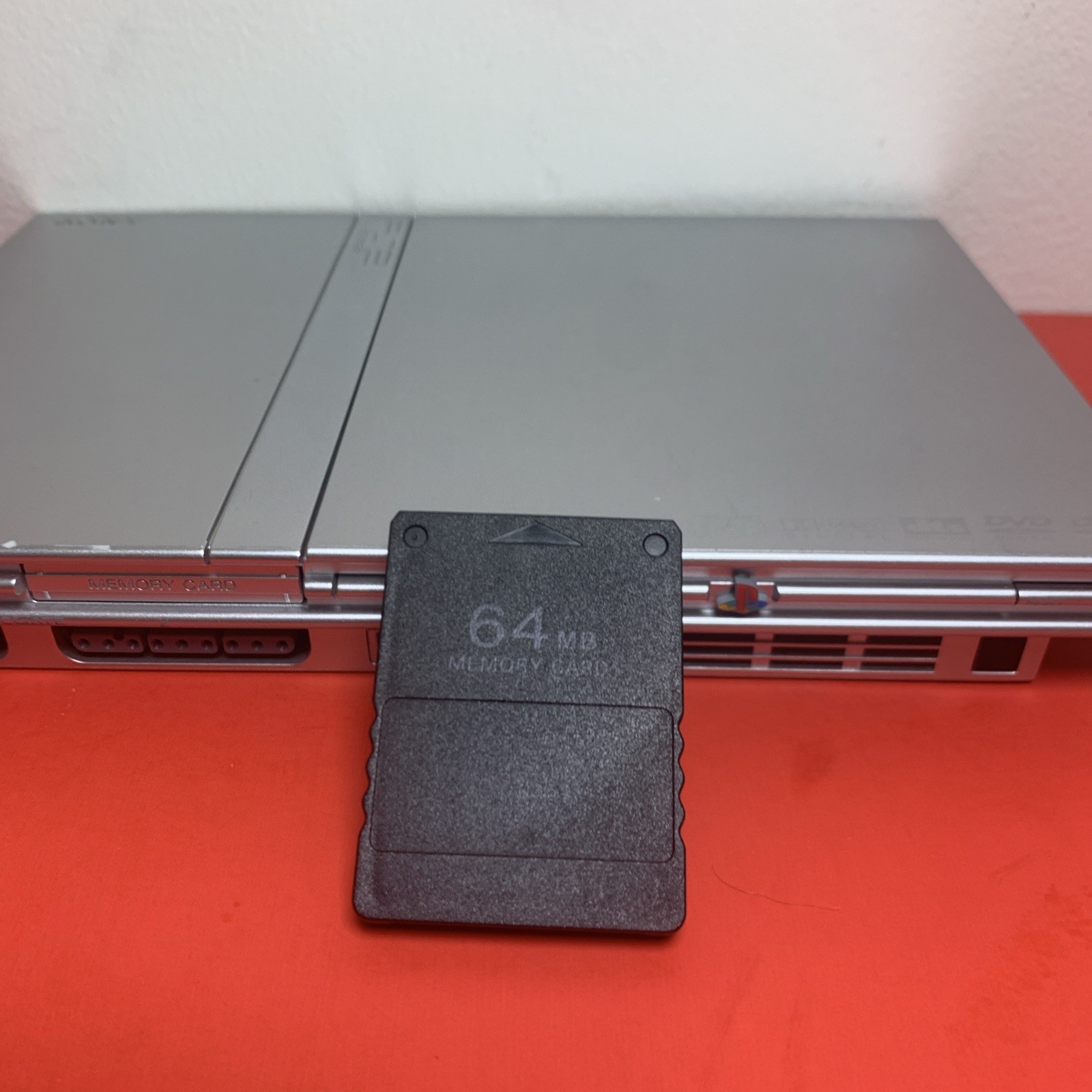 PlayStation 2 Slim Console 6 Games 2 Dual Shock 2 Controllers & 64MB Memory Card