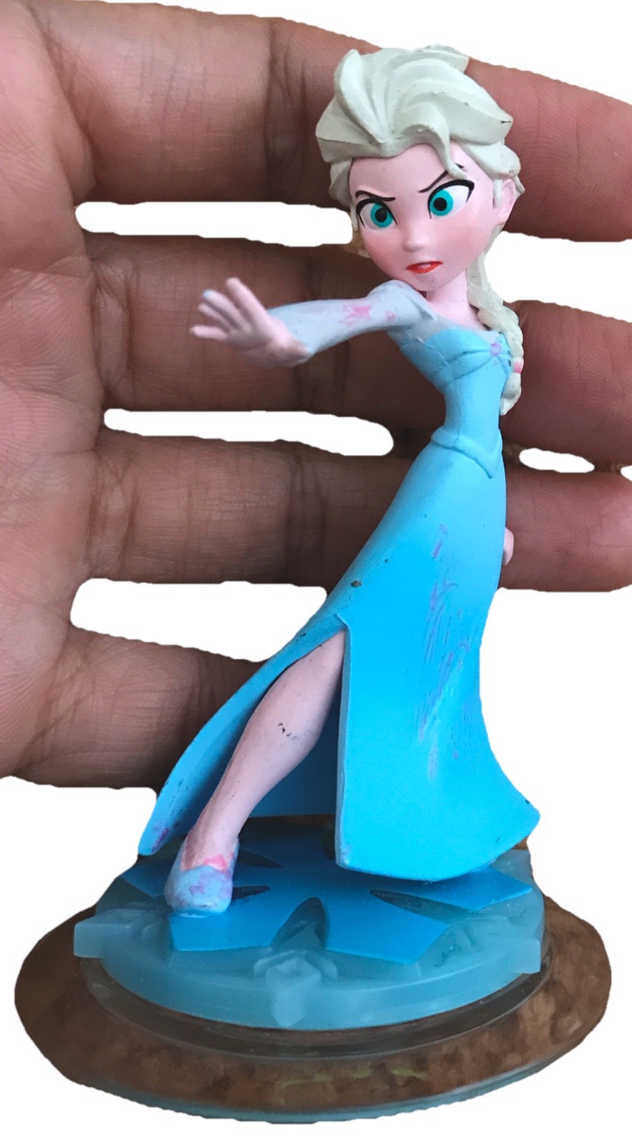Disney Infinity Video Game Frozen Elsa & Anna Figures *See Description And Pix*