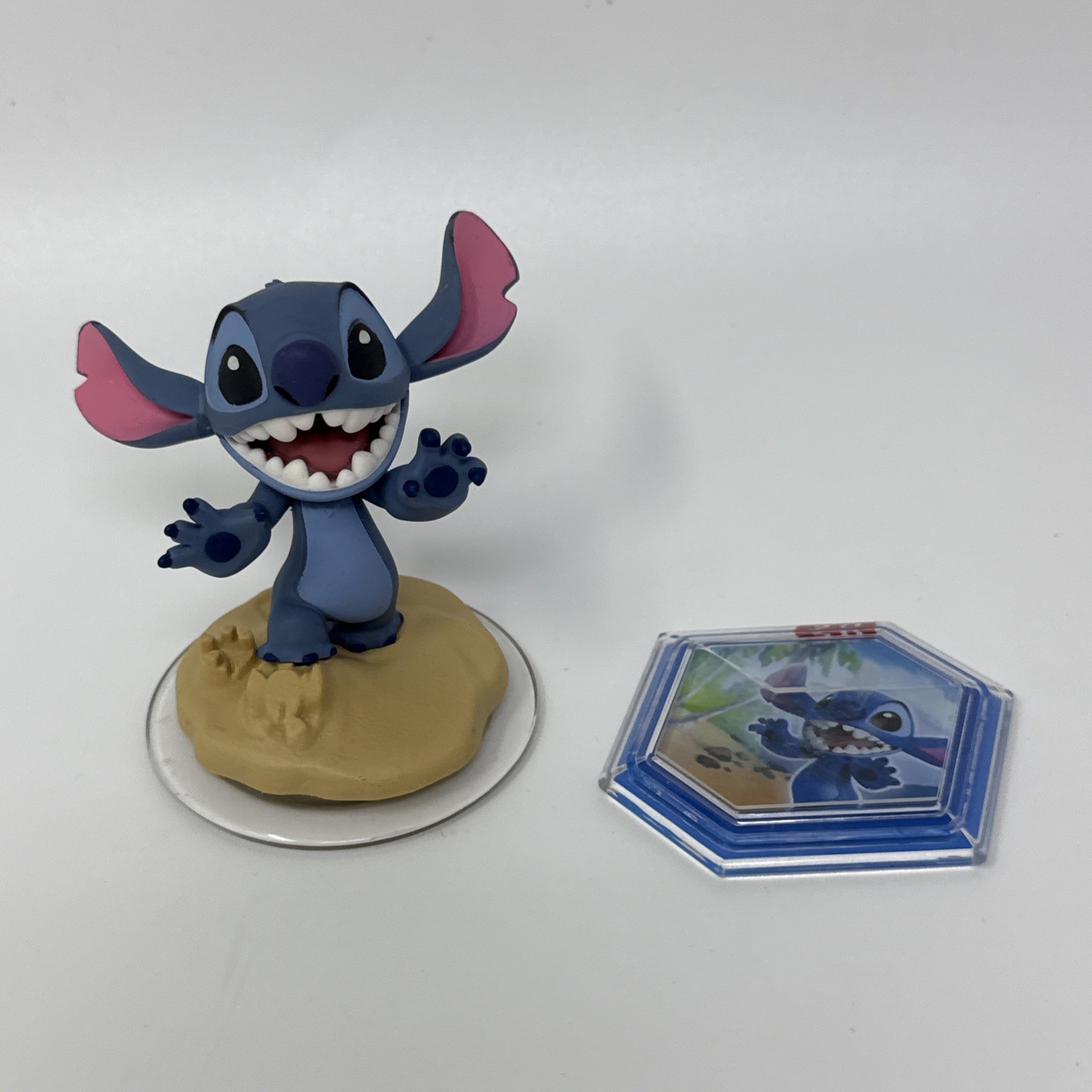 DISNEY INFINITY 2.0 Stitch Figure Character Game Piece With Power Disc