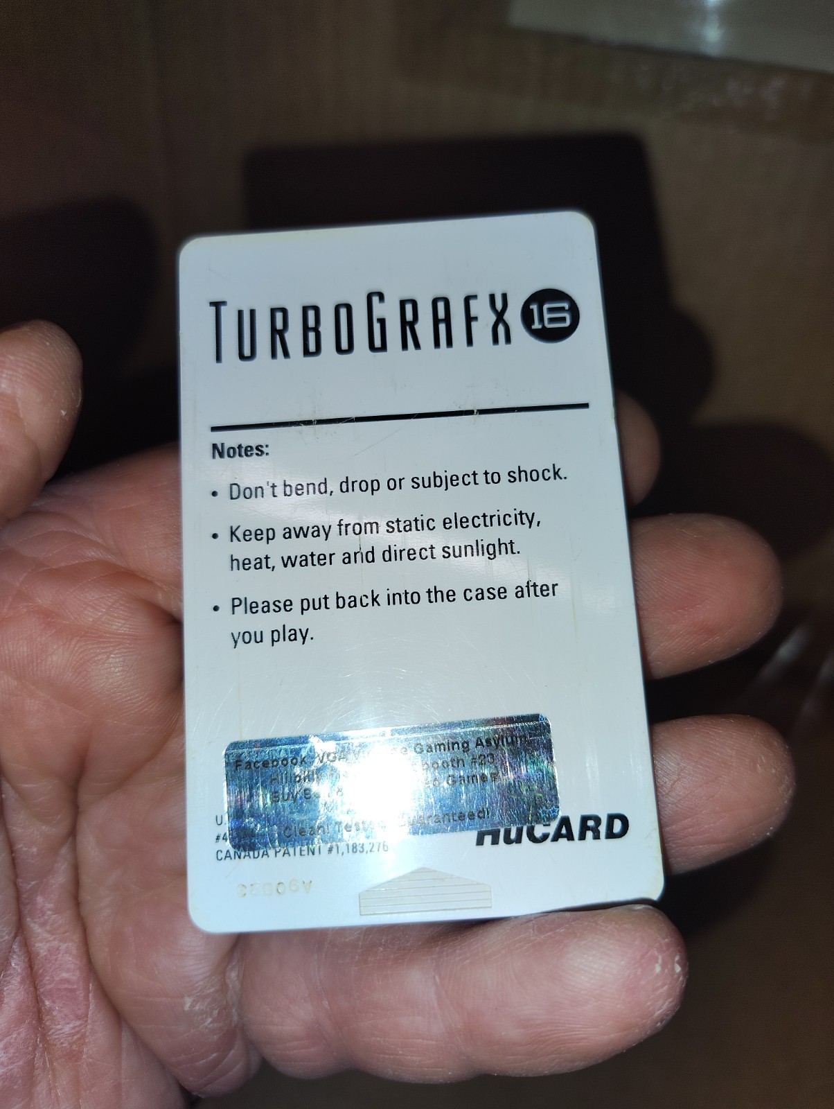 Vigilante TurboGrafx 16 TG16 HuCARD only