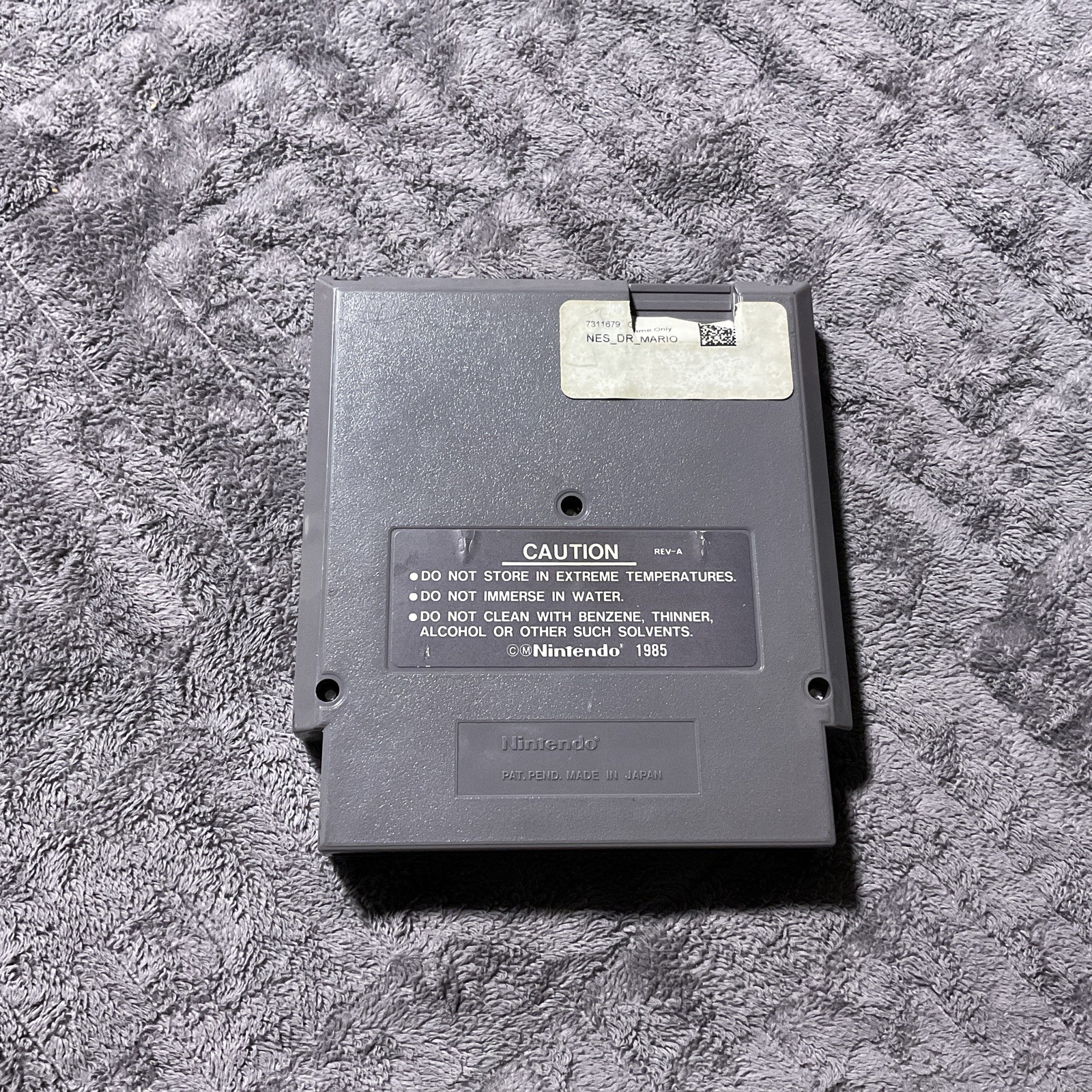 Retro Original Nintendo NES Dr. Mario Authentic Game – Tested and Working