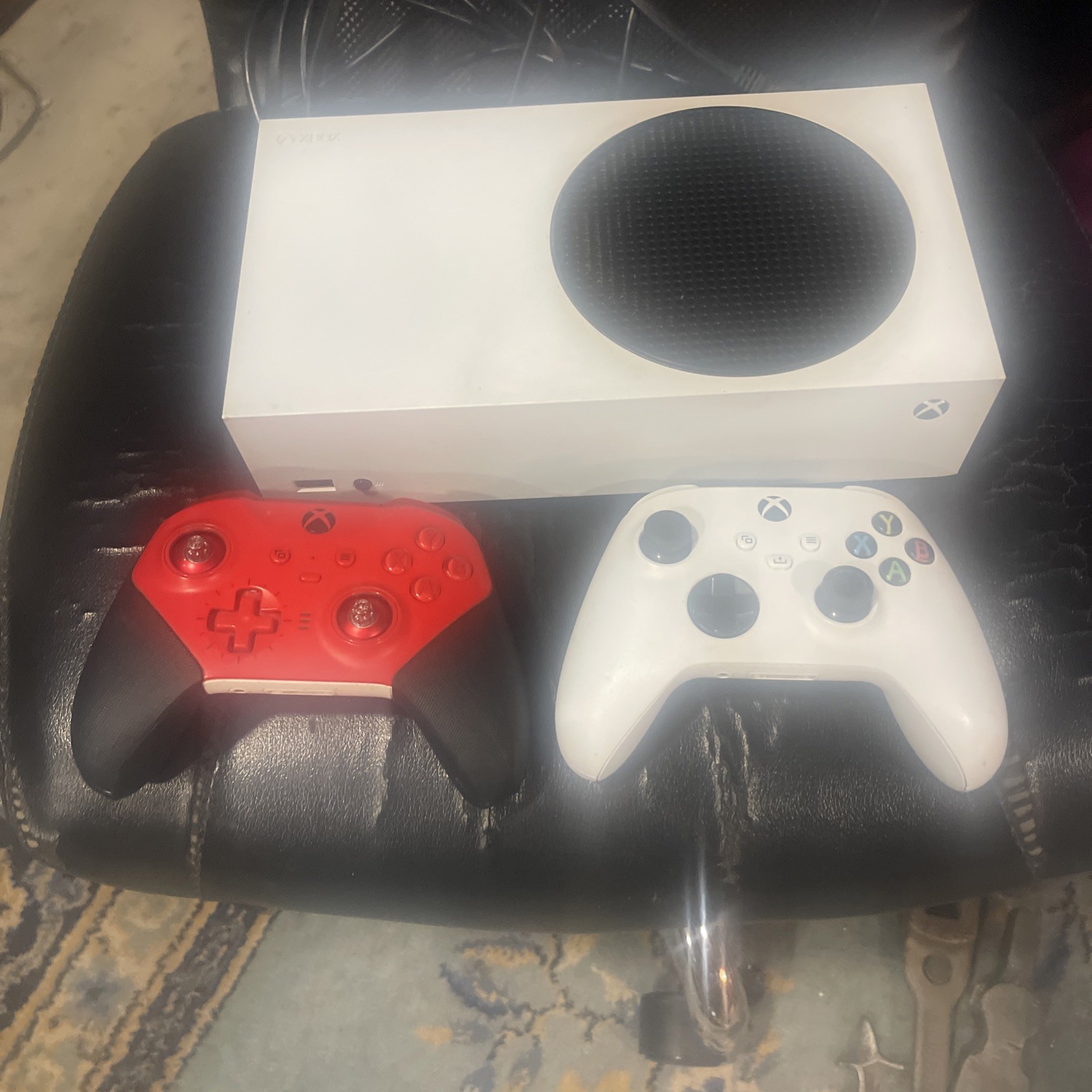 Xbox Series S 512GB Gaming Console HDMI, 2 controllers(1 elite!)no pwr cord
