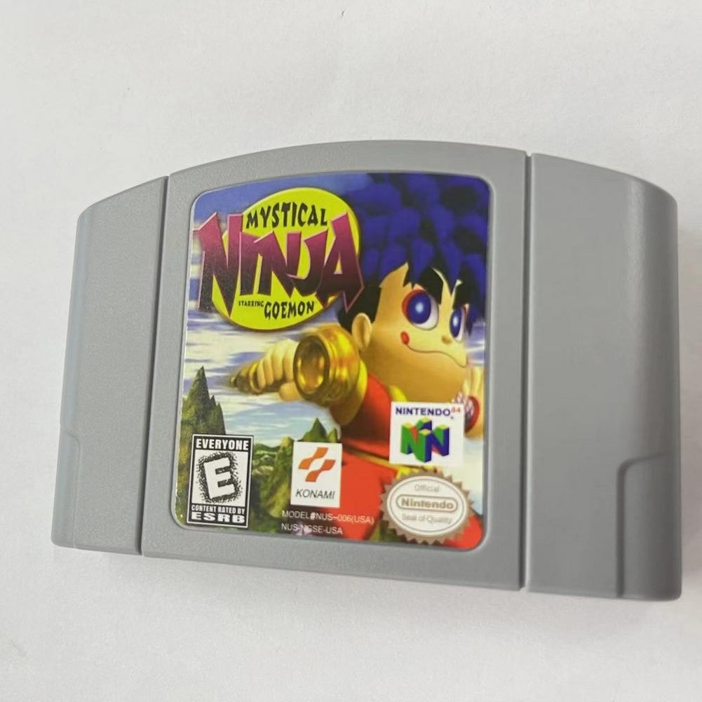 Mystical Ninja Starring Goemon – Nintendo 64 (N64) Highly collectible