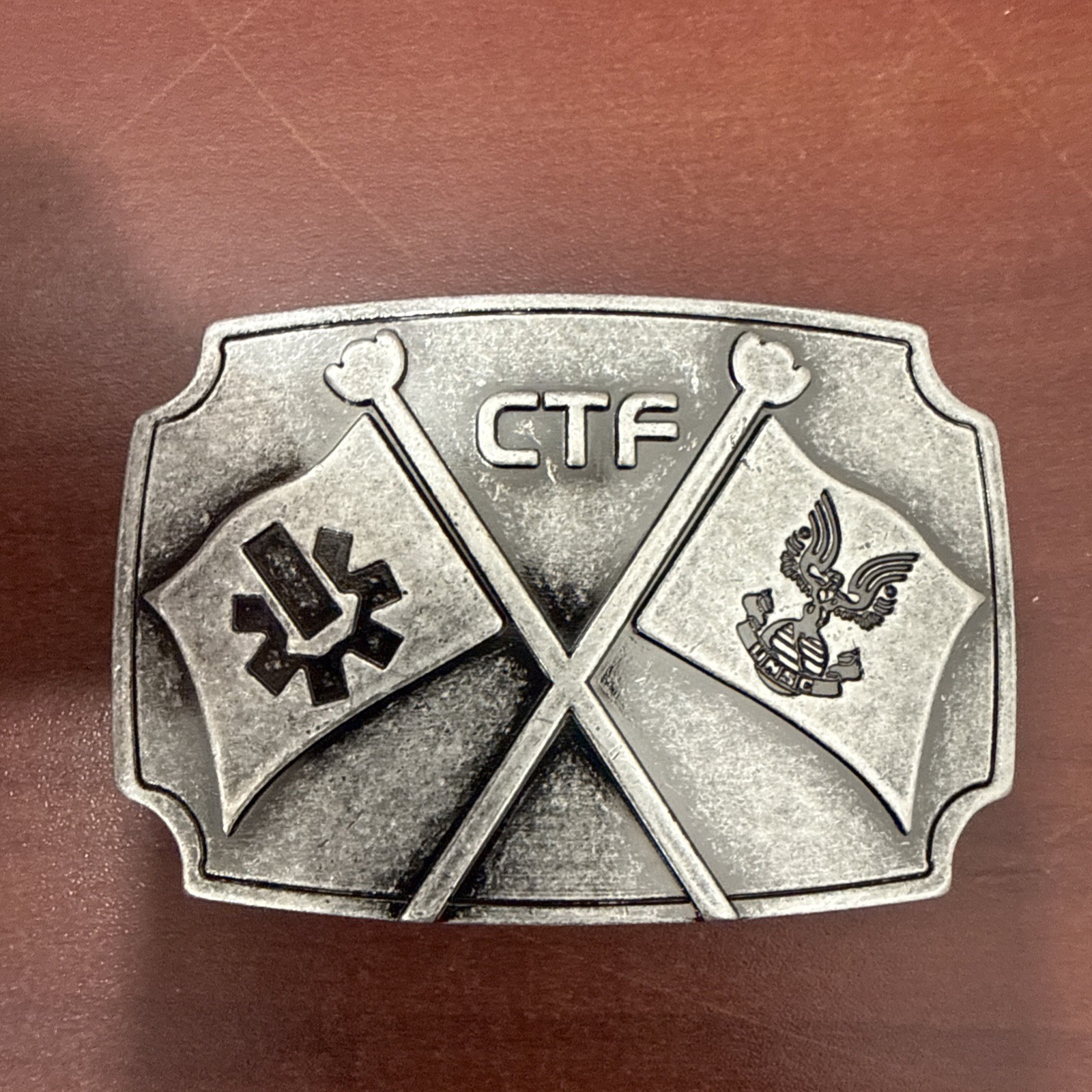 NEW HALO 3 ODST XBOX 360 CTF CAPTURE THE FLAG HEAVY DUTY METAL BELT BUCKLE #16N