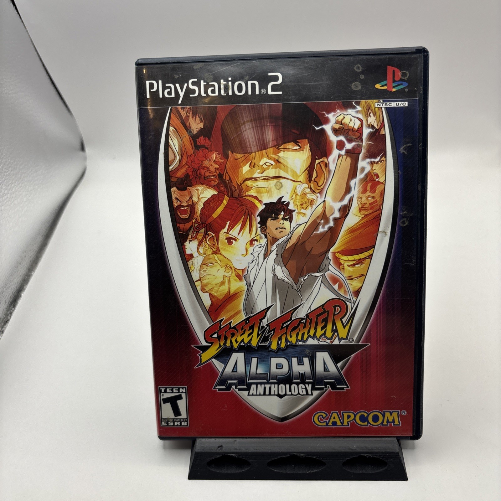 Street Fighter Alpha Anthology (Sony Playstation 2 Ps2) w/ Manual TESTED CAPCOM