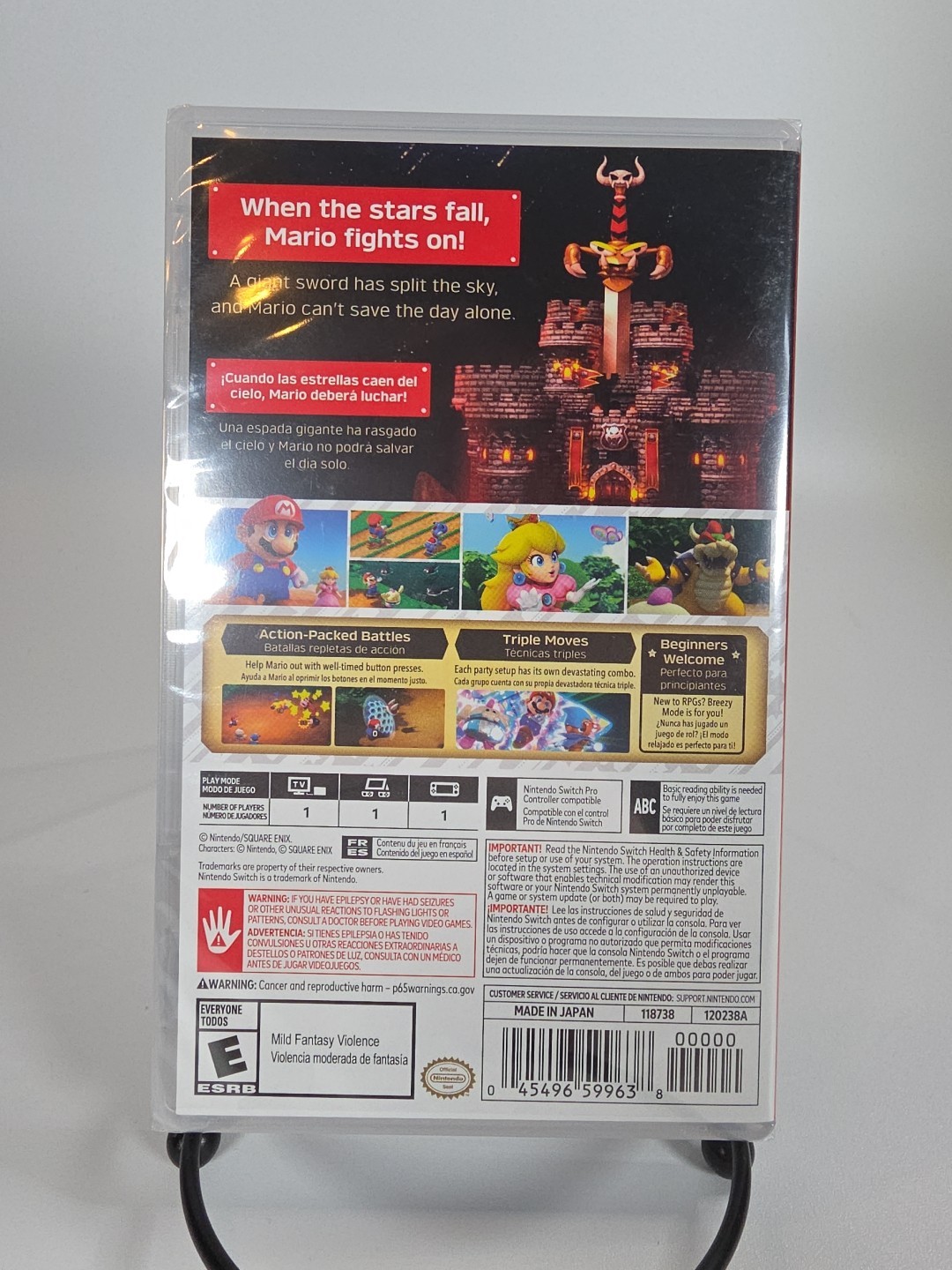 Brand New Sealed – Super Mario RPG – Nintendo Switch Super Mario Bros