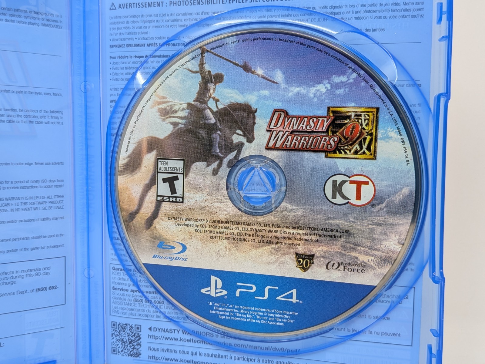 Dynasty Warriors 9 (PlayStation 4, PS4, 2018) *Tested – Fast Ship*