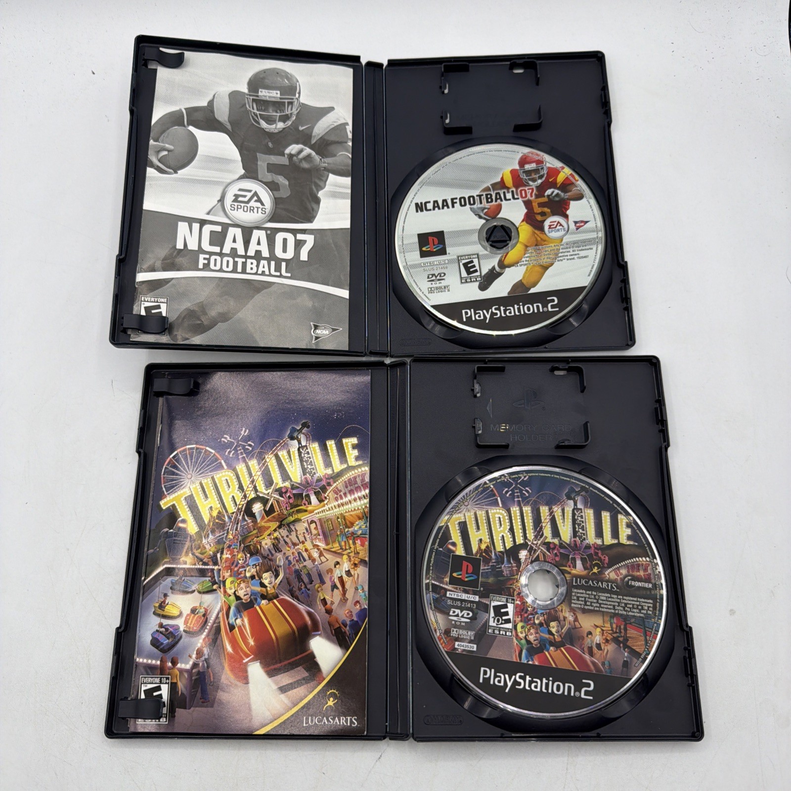 PS2 Lot of 15 Playstation 2 Games Guitar Hero 2 FIFA Soccer 11 ATV Offeoad