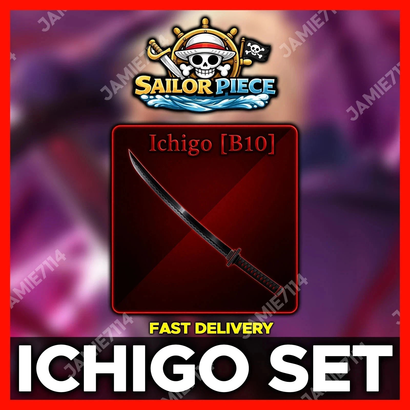 ✅ICHIGO SET MATERIALS ⚔️ SAILOR PIECE‼️FAST & EASY DELIVERY‼️