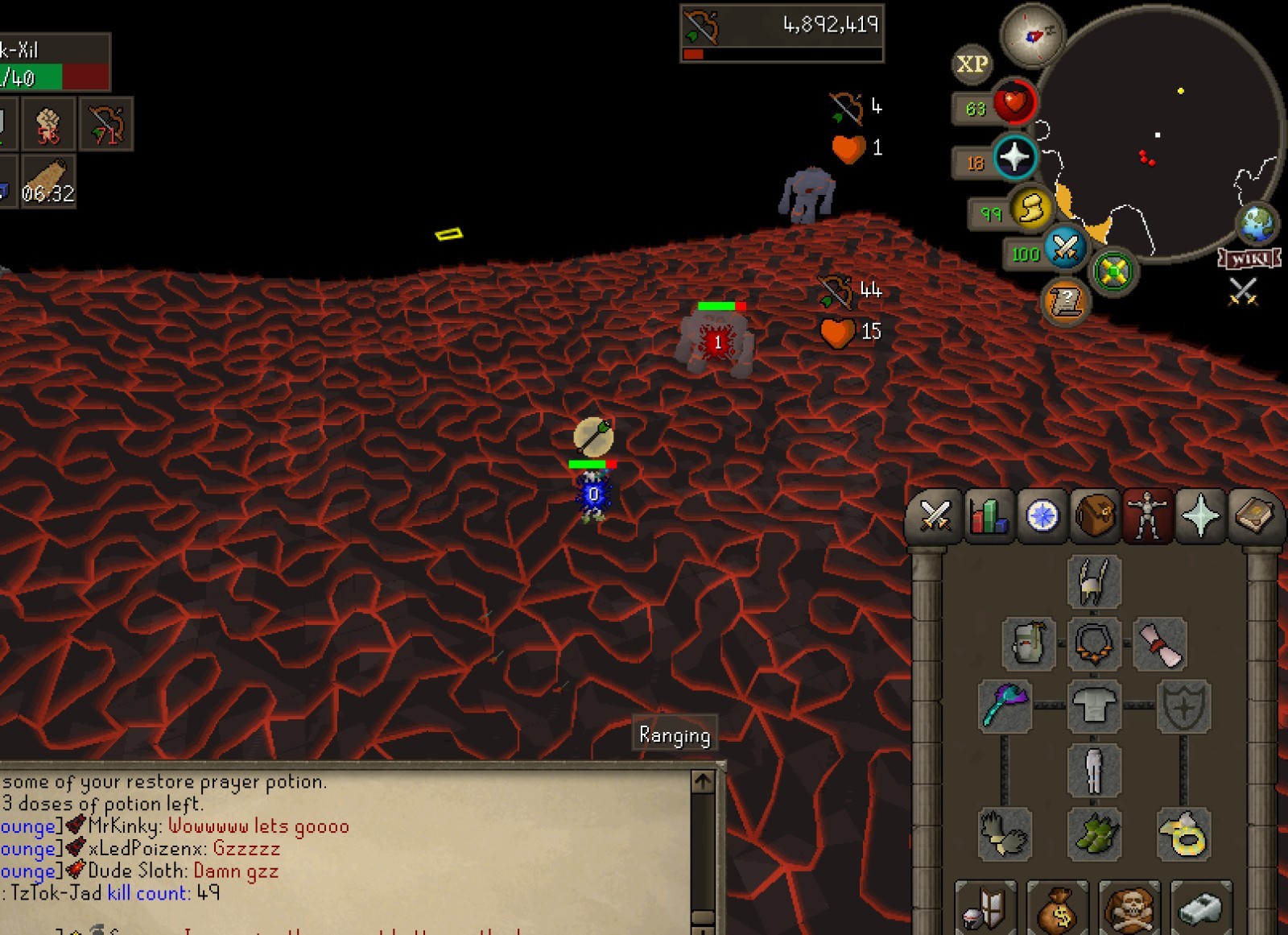 Jad Firecape (Oldschool Runescape)