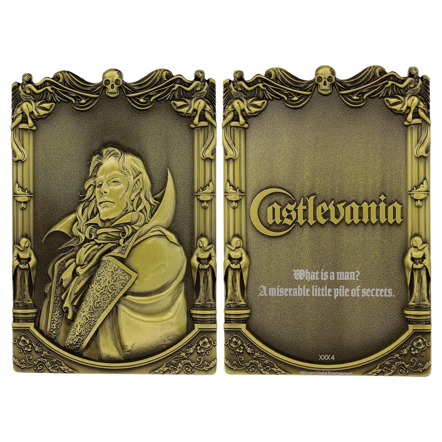 Castlevania Dracula Limited Edition Ingot Official Konami Collectible Figure
