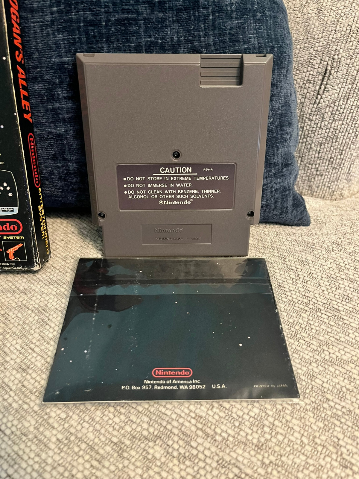Hogan’s Alley (Nes, Nintendo Entertainment System, 1985) CIB – Complete in Box