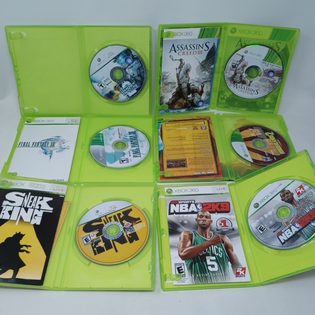 Lot Of 22 Xbox 360 Games With Cases (Many Have Manuals) UNTESTED See Pics!