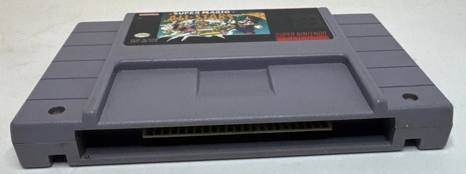 Super Mario All-stars and Super Mario World (Super Nintendo SNES, 1994)