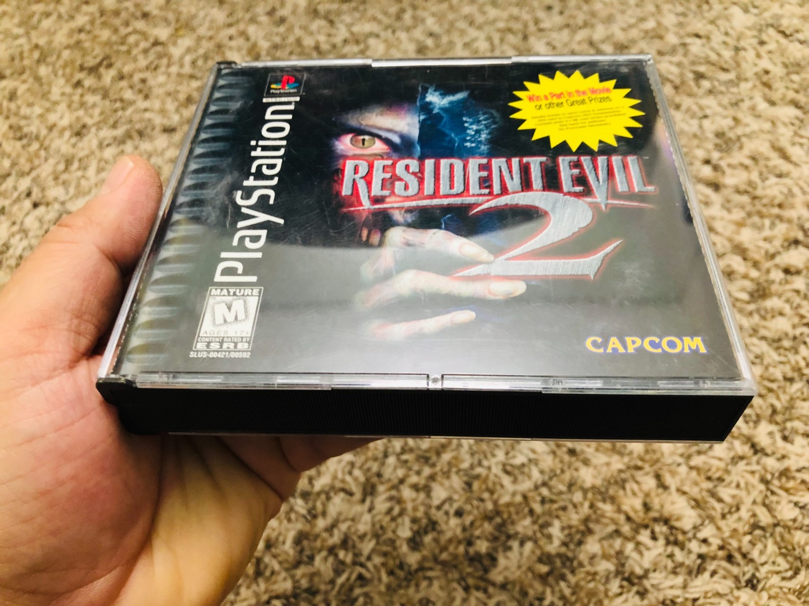 Resident Evil 2: Dual Shock Edition (PlayStation 1, 1998) Missing Disc 1 Tested