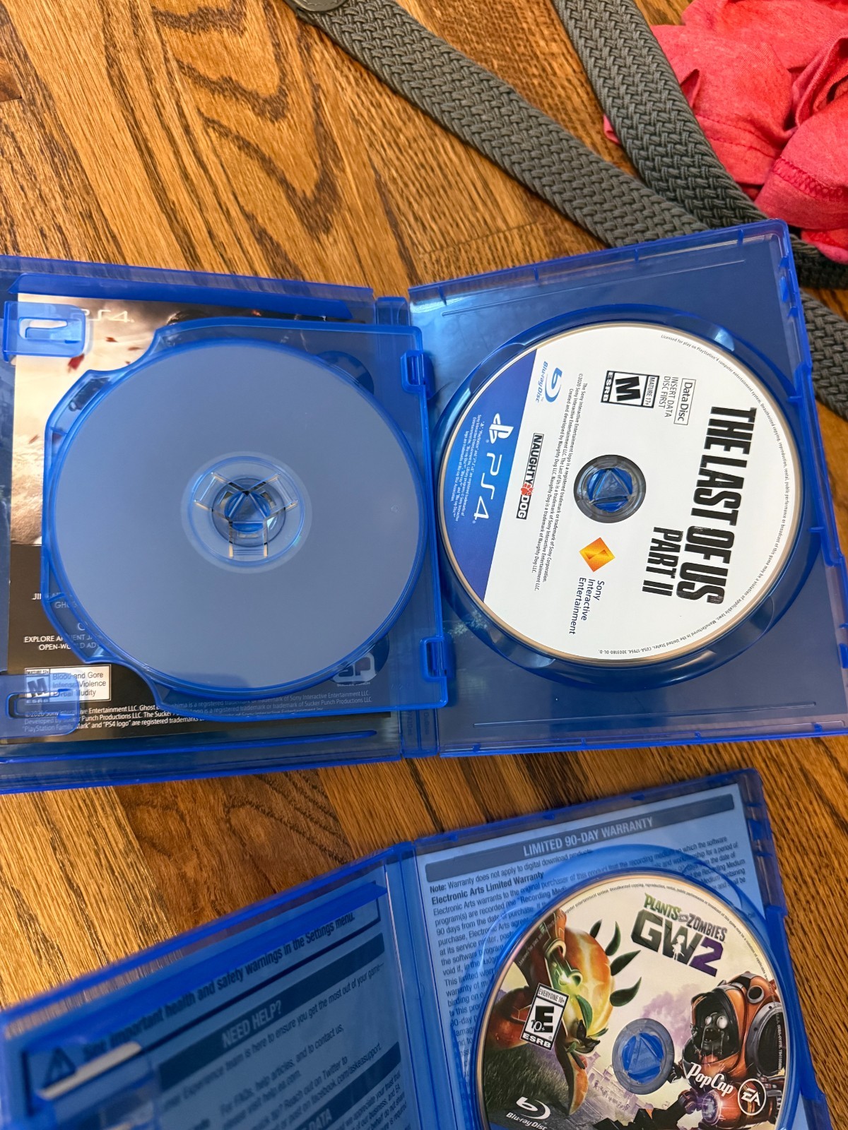 ASSORTED PS4 GAMES / ALL WITH DISC + CASE / CONDITIONS VARY