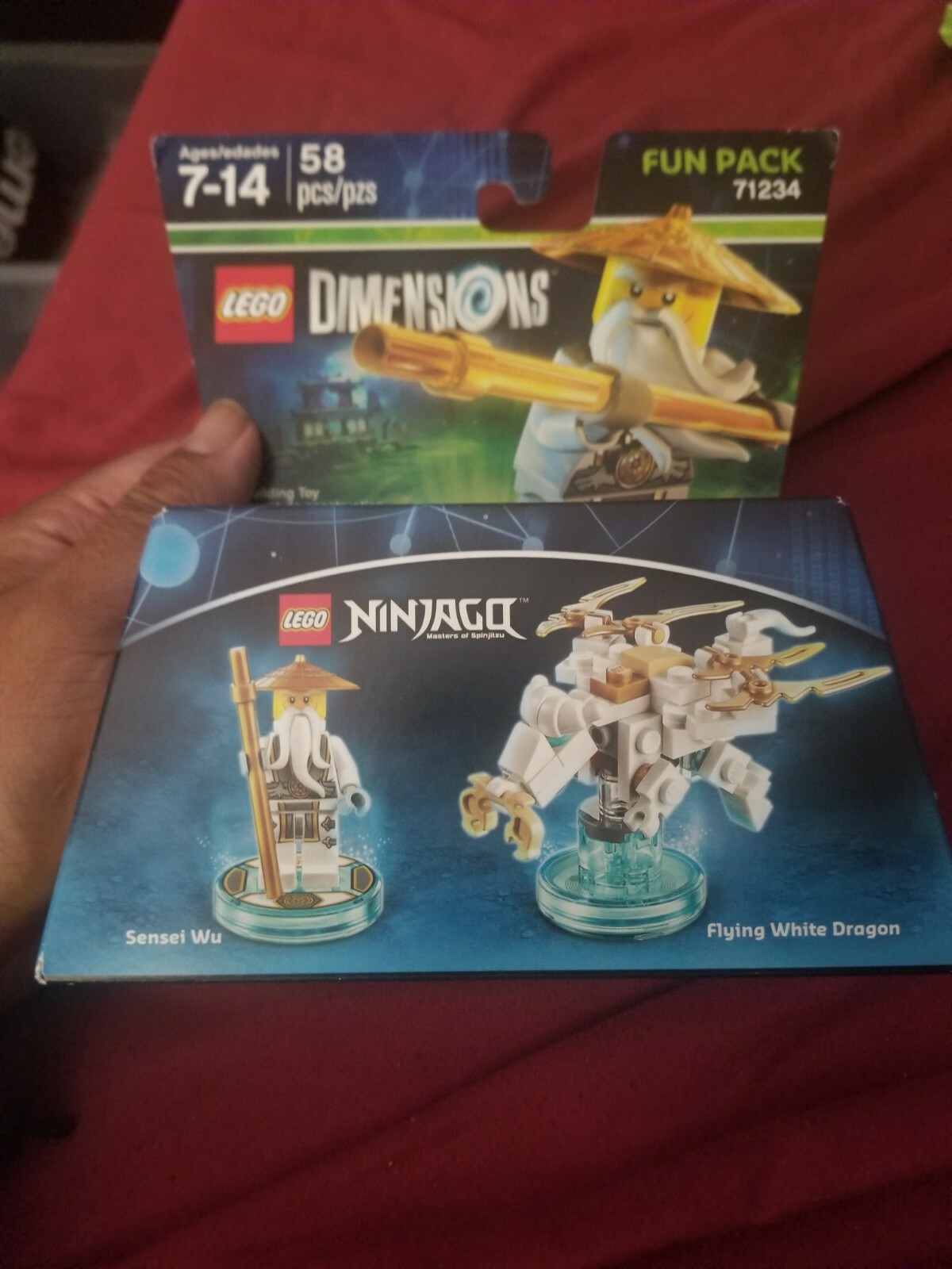 Lego Dimensions Fun Pack Ninjago Sensei Wu No.71234 (T17)