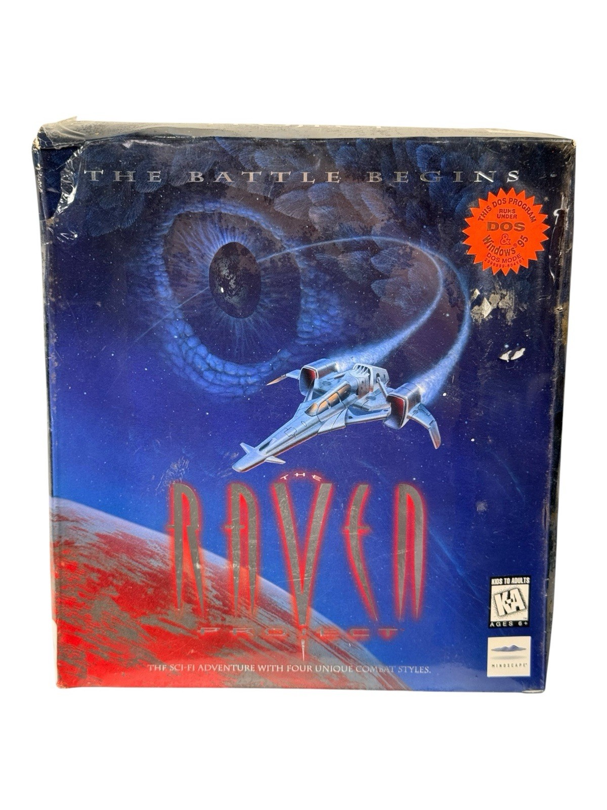 1995 The Raven Project PC Game CD-ROM Mindscape Cryo Factory Sealed