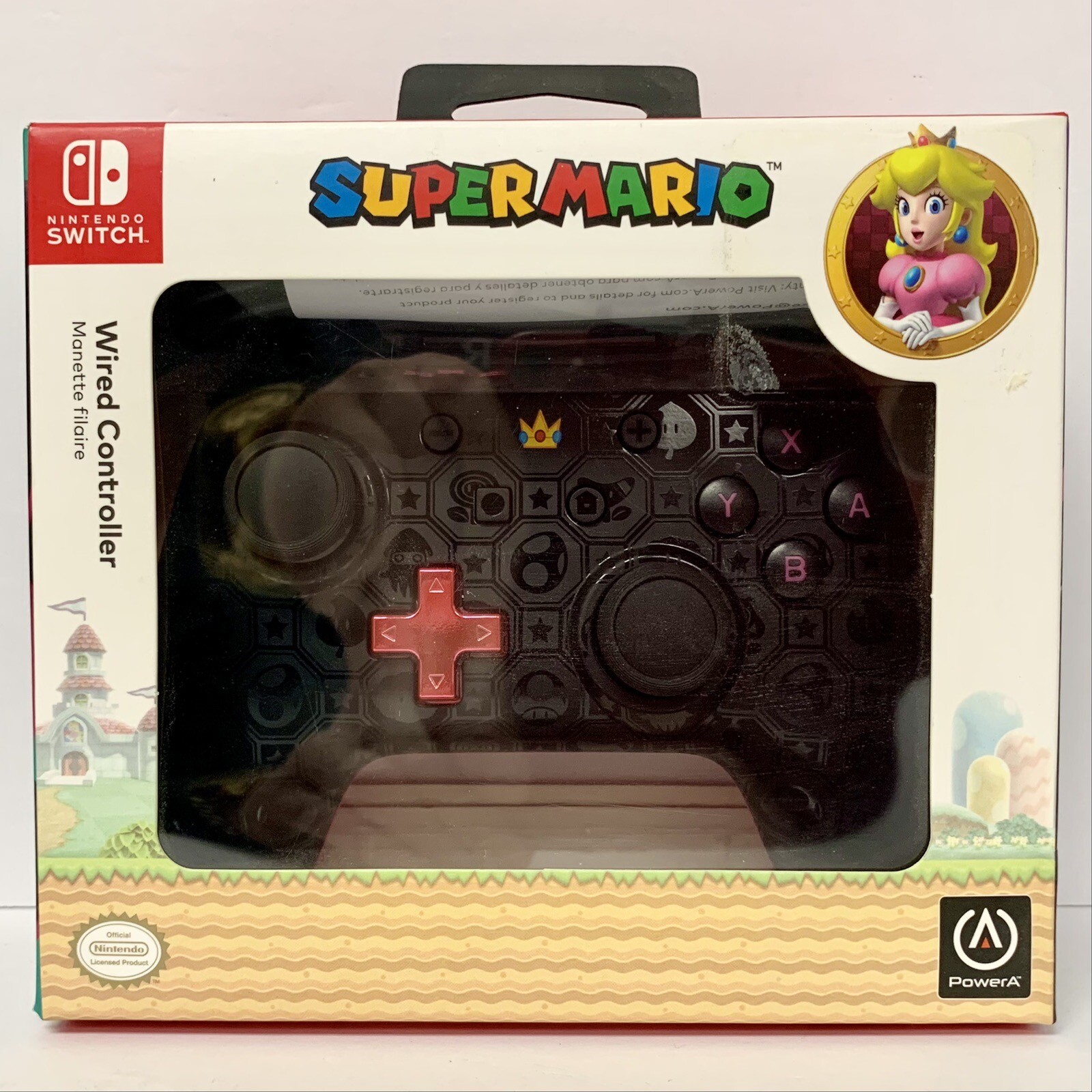 PowerA RARE Nintendo Switch Princess Peach Pink SHADOW LIMITED EDITION – SEALED