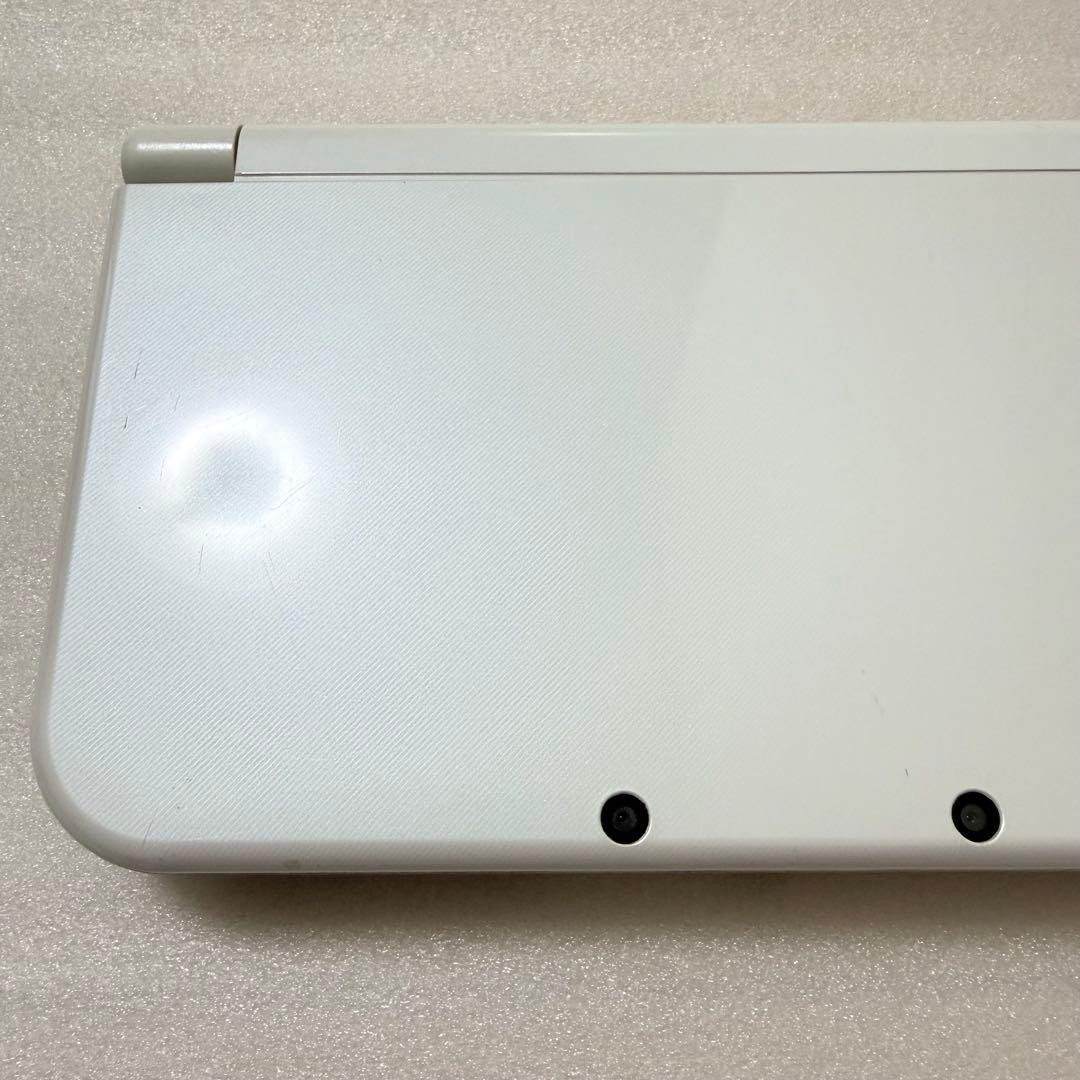 New Nintendo 3DS LL XL Pearl White Console IPS Mem Card Tested Working #65