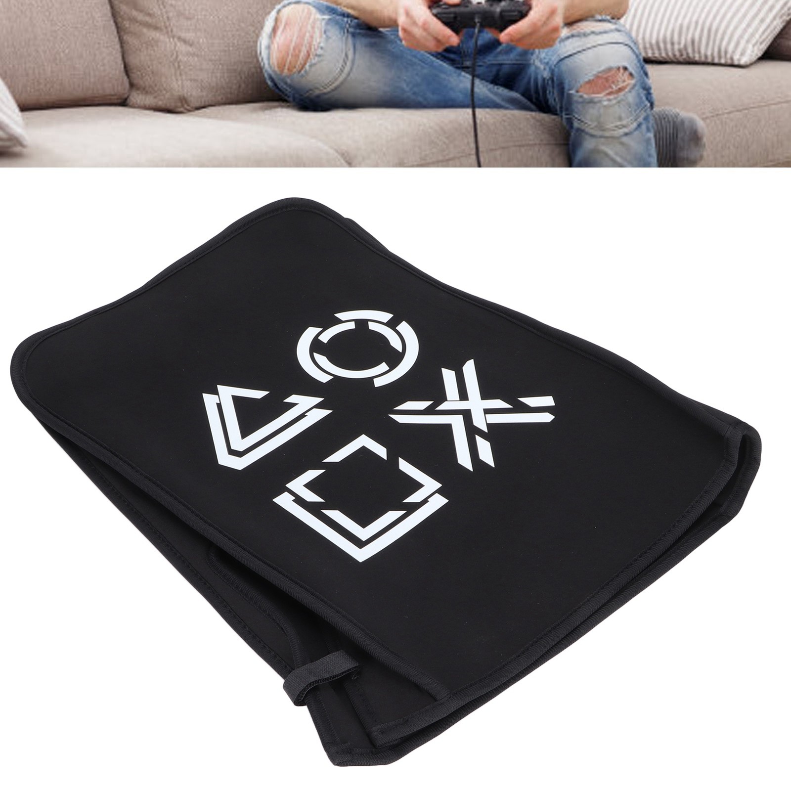 Game Console Dust Cover Removable Washable Protective Sleeve For 5